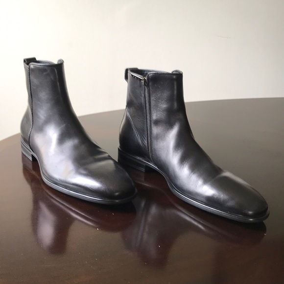 waterproof black chelsea boots